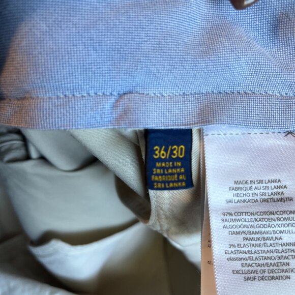 Ralph Lauren Polo Chino Classic Cotton Twill 36x30 mens pants - Picture 4 of 14